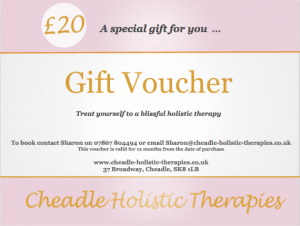 20 Holistic Gift Voucher 300x226 - £20 Holistic Gift Voucher